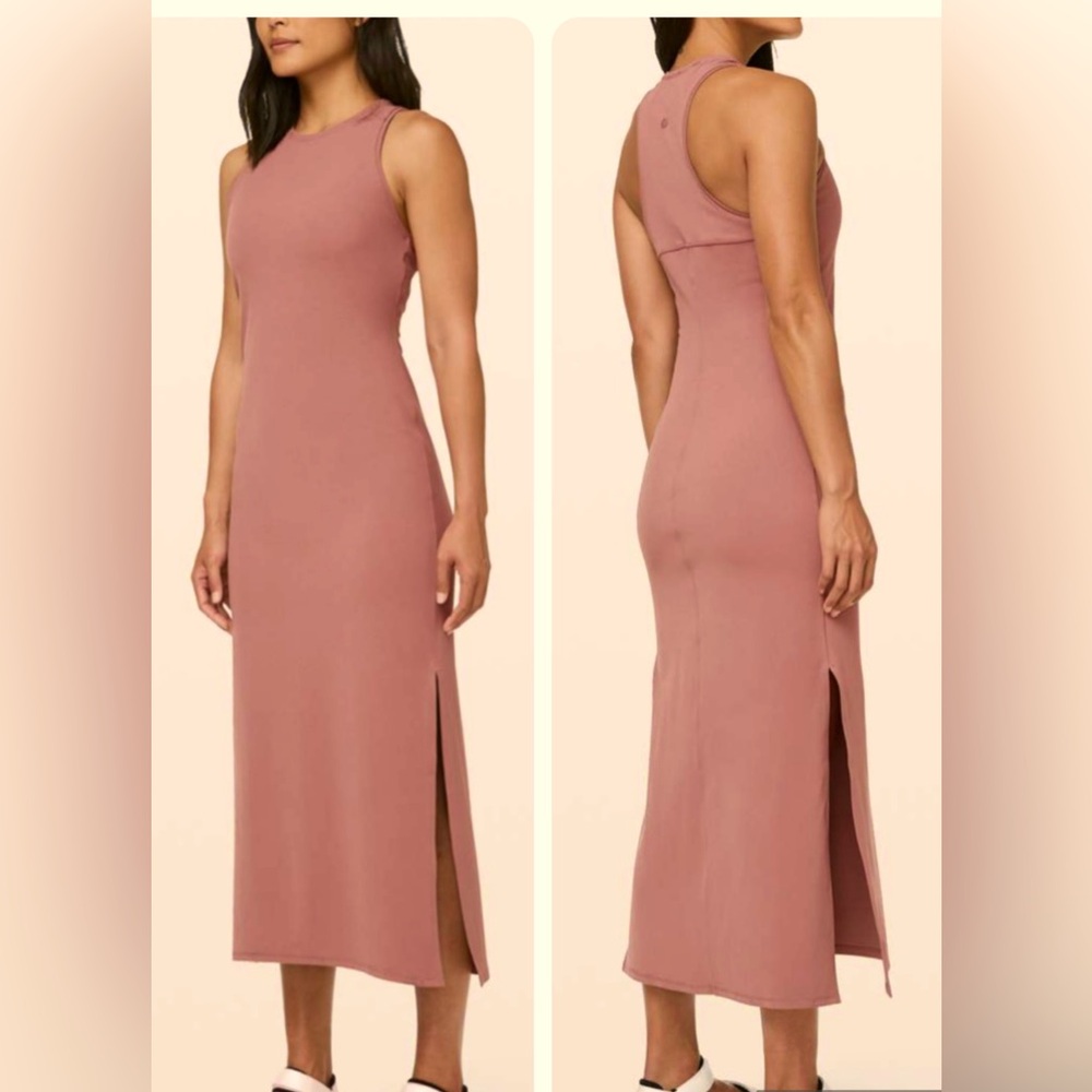 Lululemon Get Going Midi Red Dust 
Size 4/6